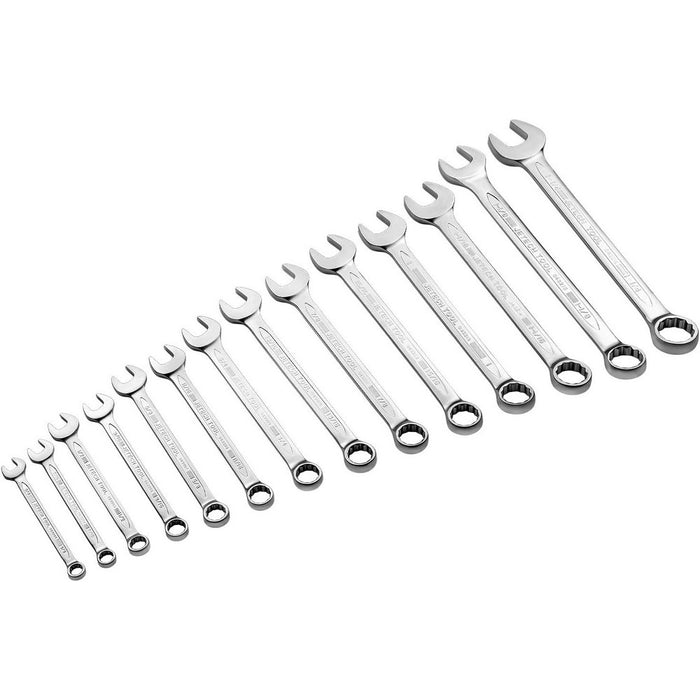 Combination Wrench Set 14 Piece (3/8 Inch-1-1/4 Inch)