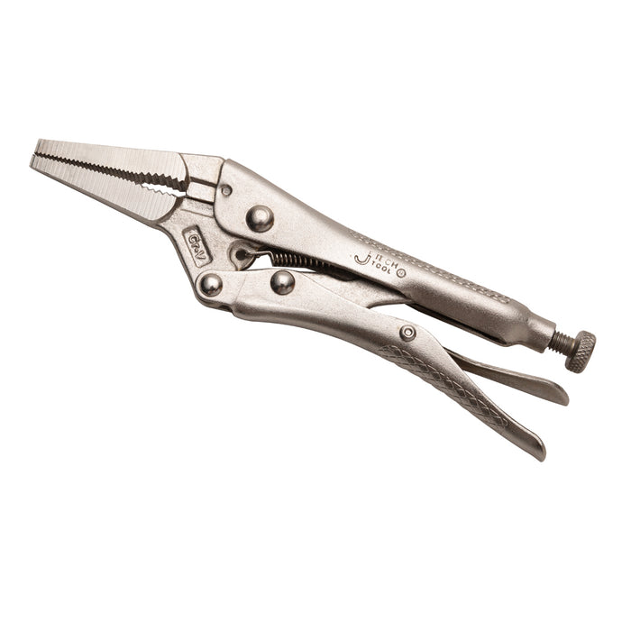 Long Nose Locking Pliers with Wire Cutter 6.5-Inch
