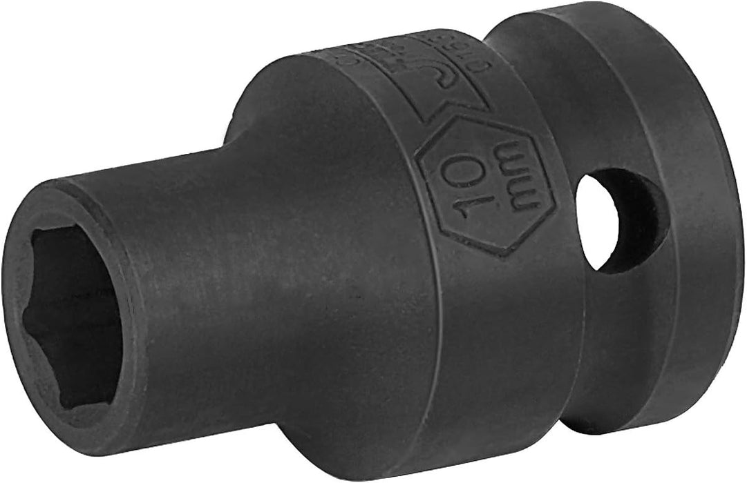 1/2 Inch Drive 10mm Standard Impact Socket