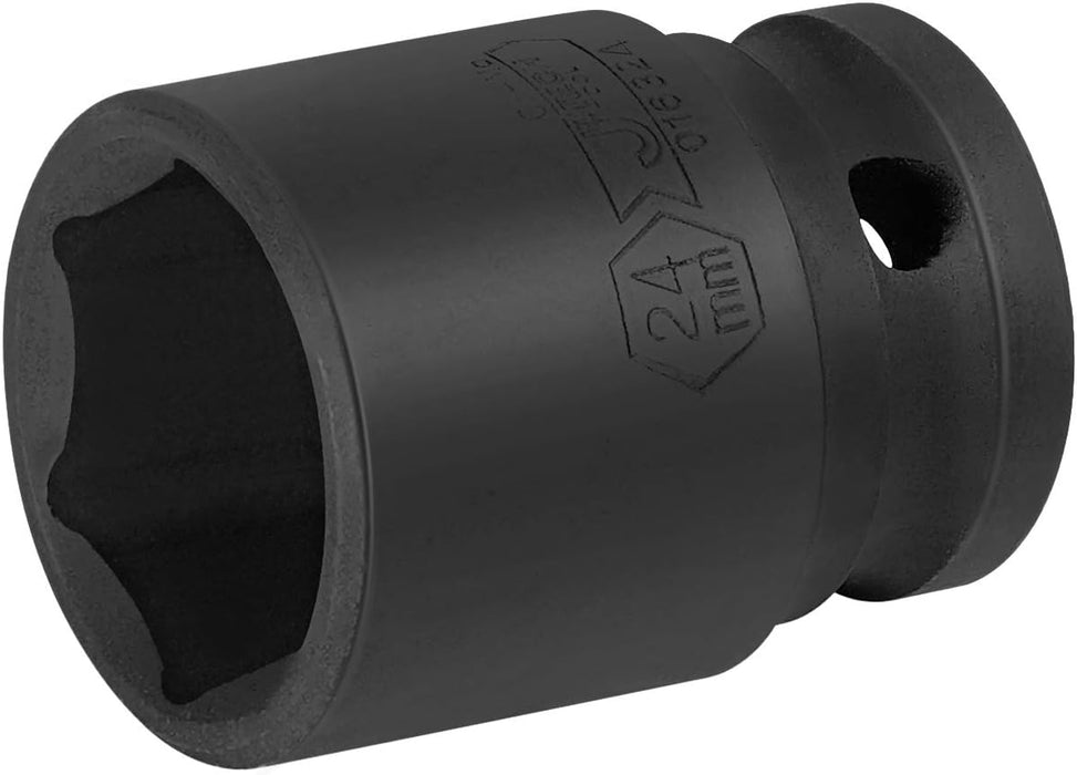 1/2 Inch Drive 24mm Standard Impact Socket