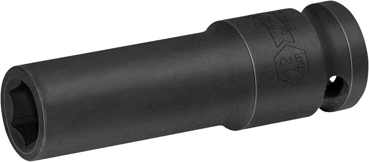 1/2-Inch Drive 12mm Deep Impact Socket