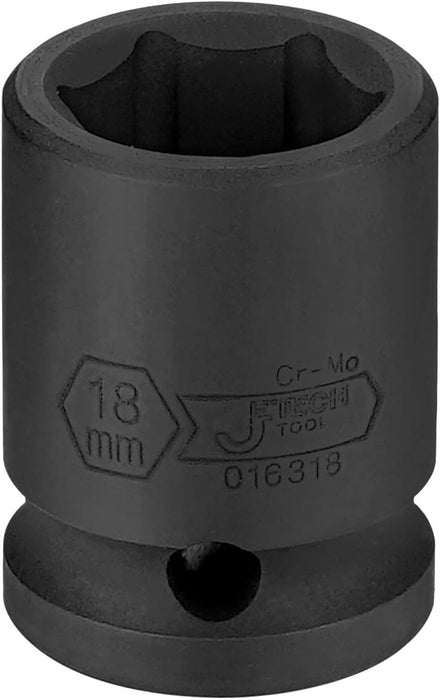 1/2 Inch Drive 18mm Standard Impact Socket