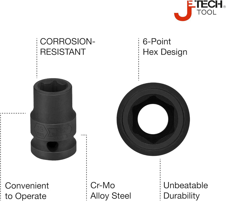 1/2-Inch Drive 13mm Deep Impact Socket