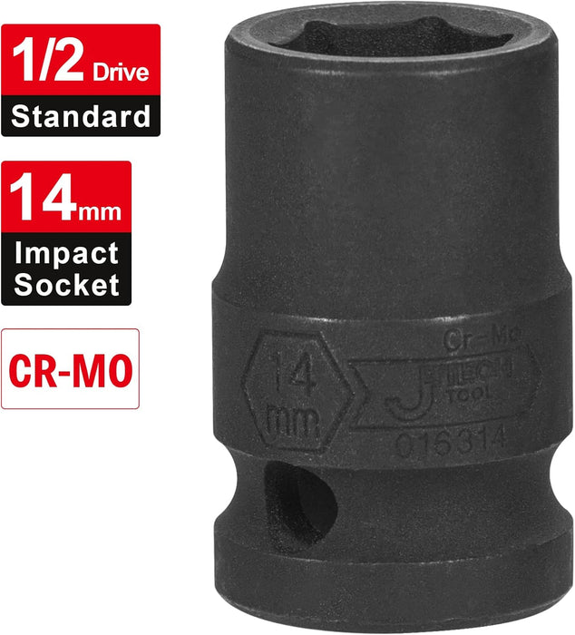 1/2-Inch Drive 14mm Deep Impact Socket