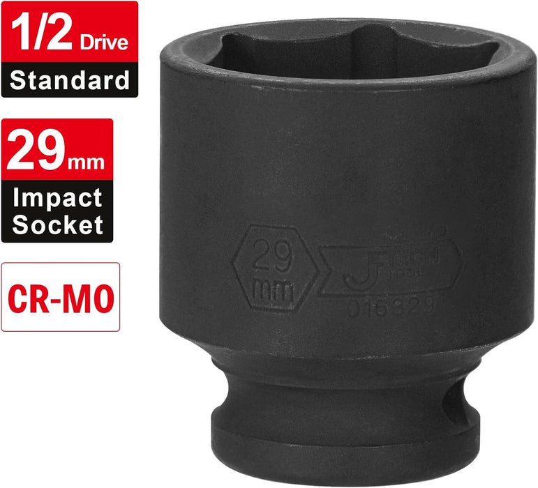 1/2 Inch Drive 29mm Standard Impact Socket