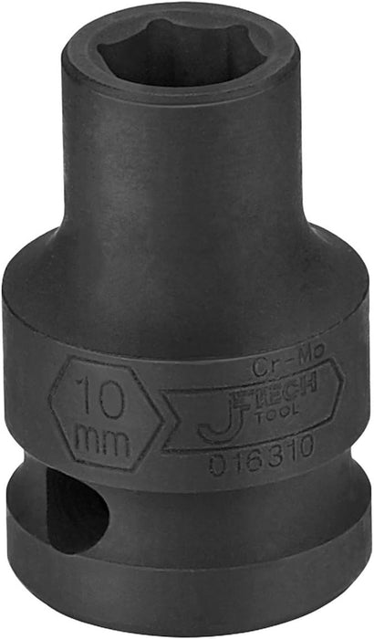 1/2 Inch Drive 10mm Standard Impact Socket