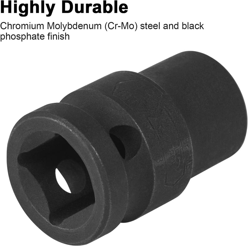 1/2 Inch Drive 13mm Standard Impact Socket