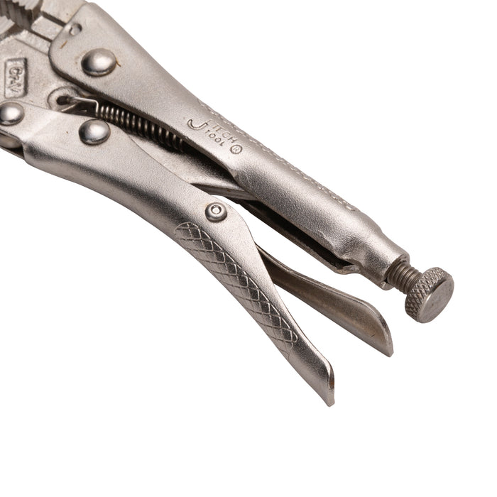 Long Nose Locking Pliers with Wire Cutter 6.5-Inch