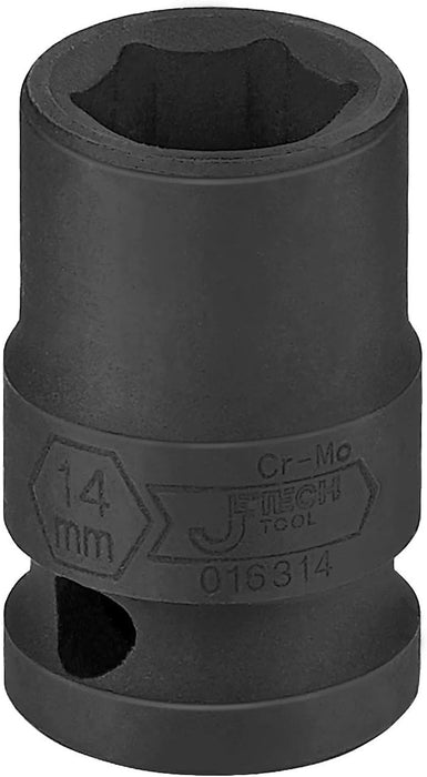 1/2 Inch Drive 14mm Standard Impact Socket