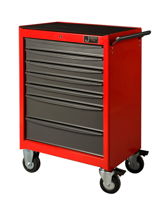 7-Drawer Rolling Tool Chest with Lockable Wheels