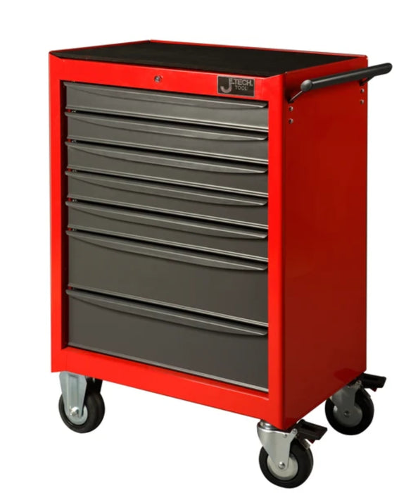 7-Drawer Rolling Tool Chest with Lockable Wheels