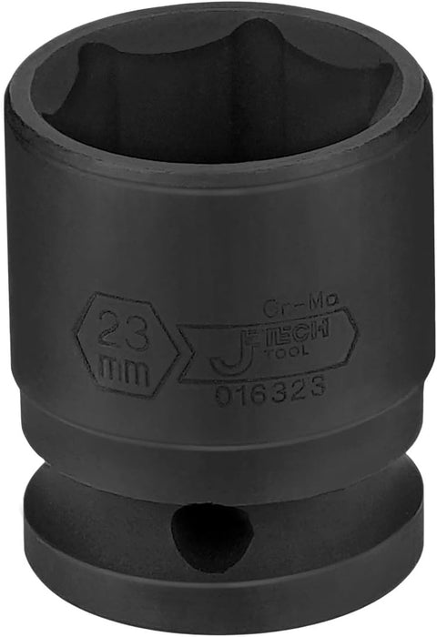1/2 Inch Drive 23mm Standard Impact Socket