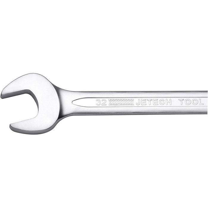 Jetech 12PCS Metric Combination Wrench Set - Industrial Grade Spanners with 12-Point Design, 15-Degree Offset, Made with Cr-V Alloy Steel in Sand Blasted Finish, Forged, Heat-Treated, Size 6mm-32mm