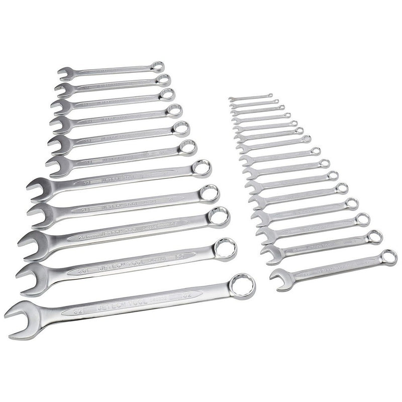 Combination Wrench Set Metric 26-Piece