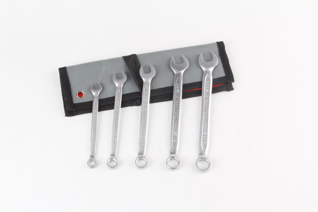 Combination Wrench Set SAE 5-Piece