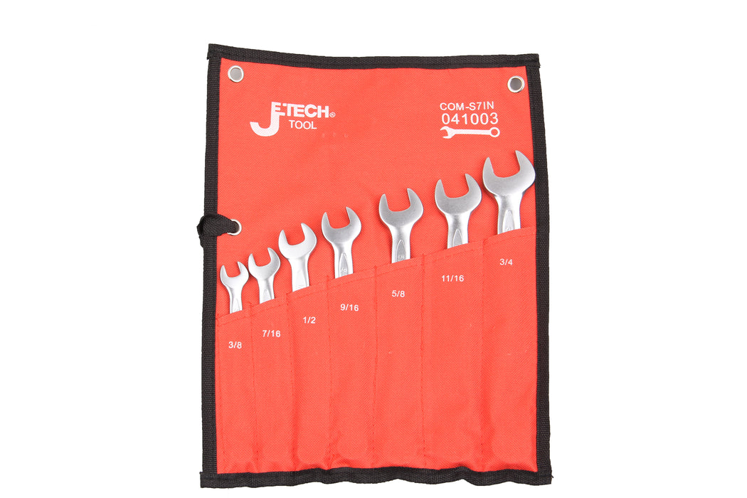 Combination Wrench Set SAE 7-Piece
