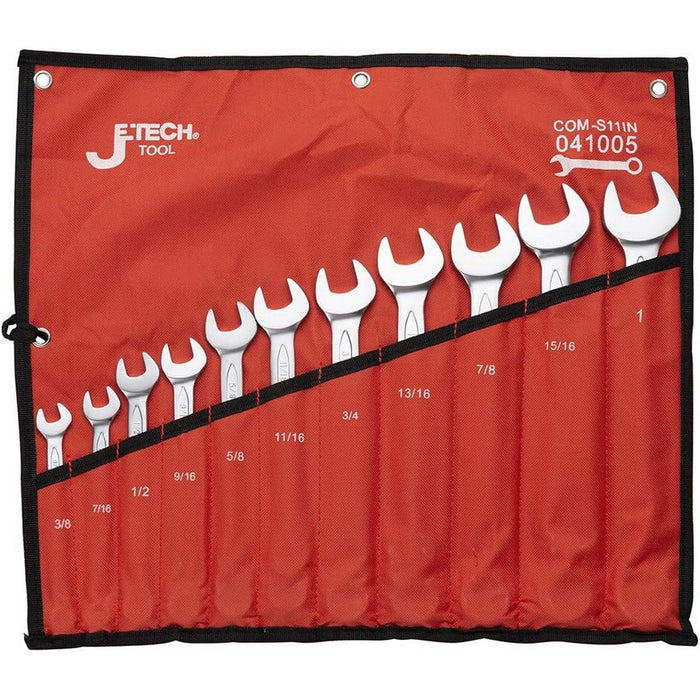 Combination Wrench Set 11-Piece SAE