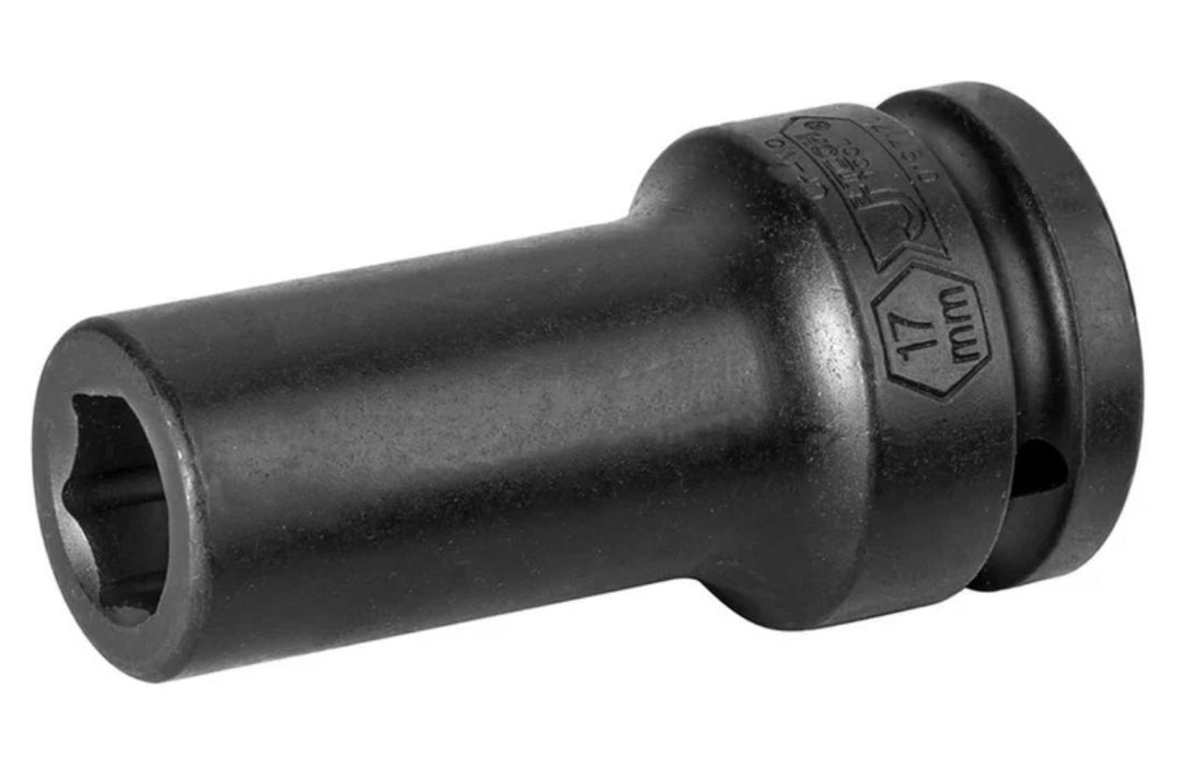 "3/4-Inch Drive 17mm Deep Impact Socket Cr-Mo Steel  "