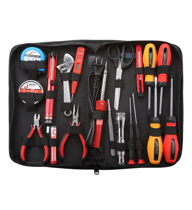 Electric Tool Set in Pouch 19-Piece