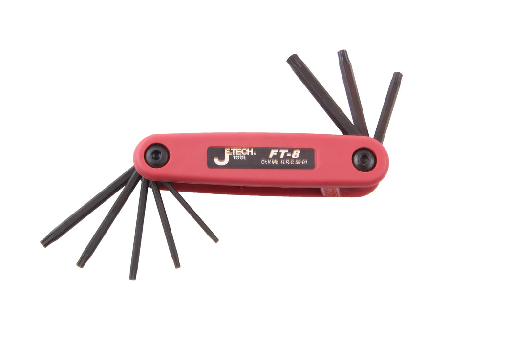 Folding Hex Key Set 8-Piece Metric