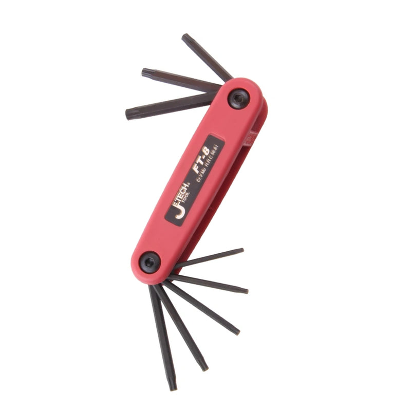 Folding Hex Key Set 8-Piece Metric