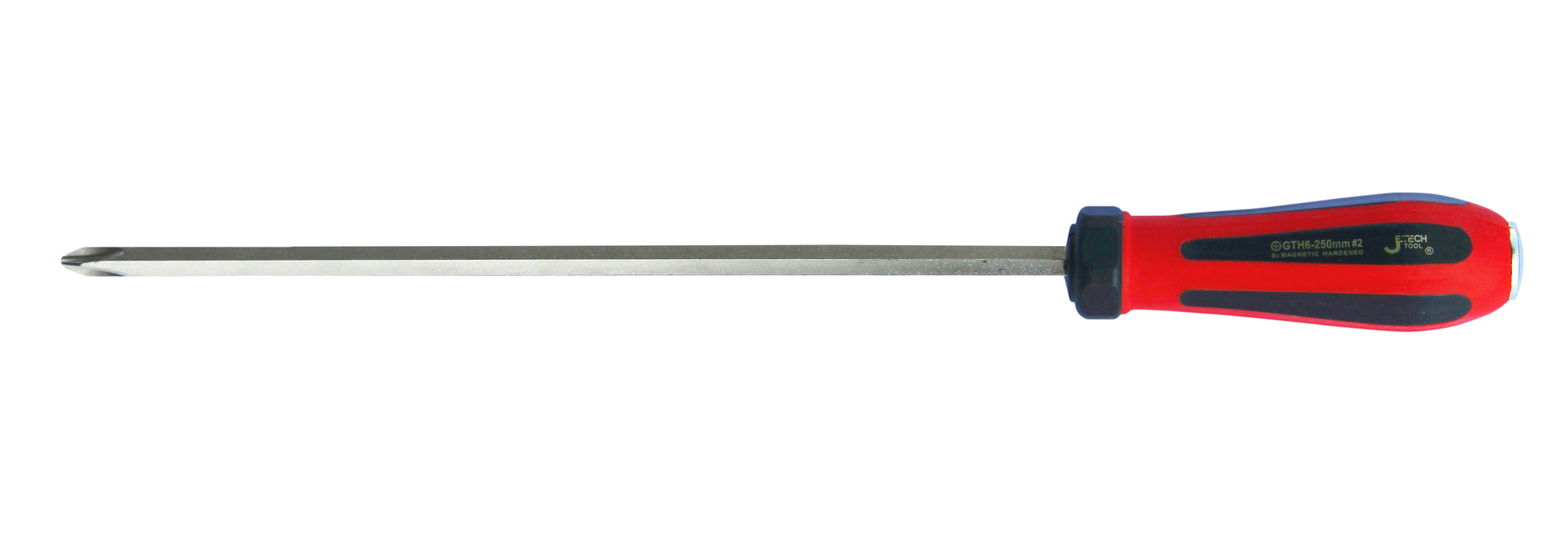 Go-Through Slotted Screwdriver 6×250mm Striking Cap