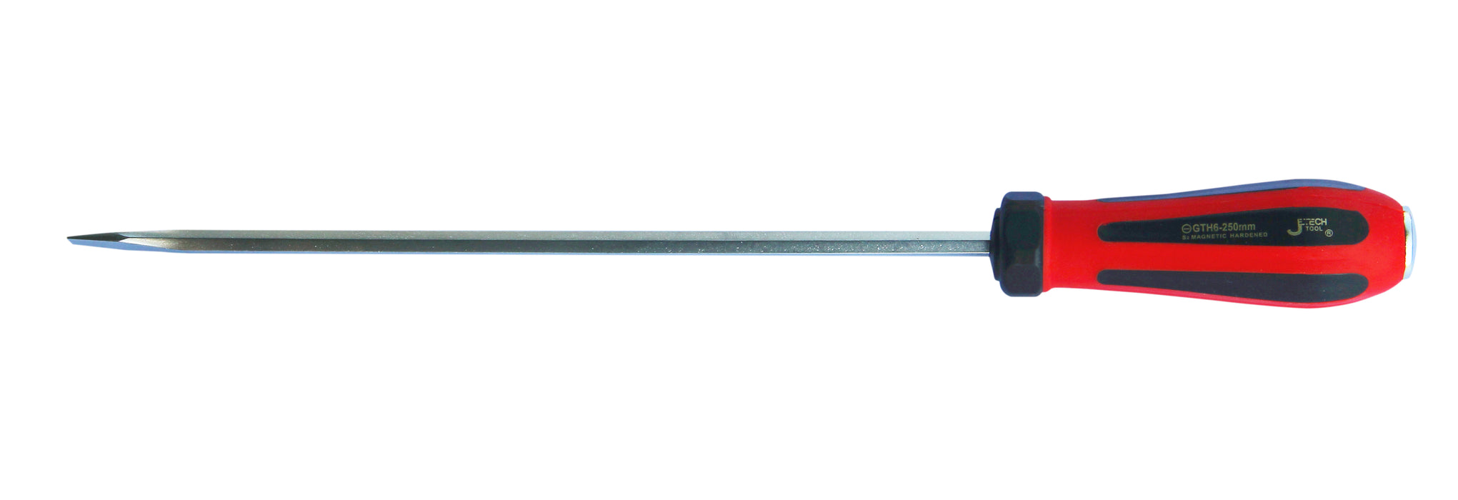 Go-Through Slotted Screwdriver 6×250mm Striking Cap