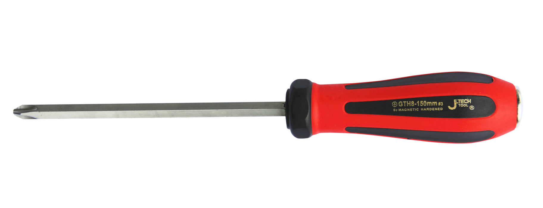 Go-Through Slotted Screwdriver 8×150mm Striking Cap