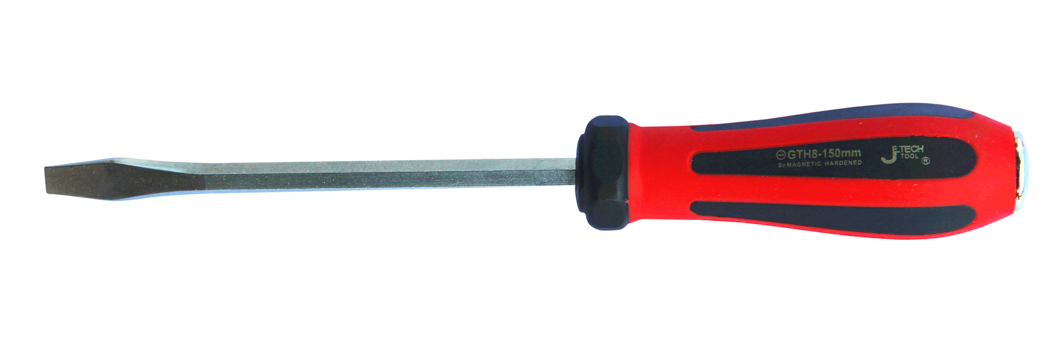 Go-Through Slotted Screwdriver 8×150mm Striking Cap