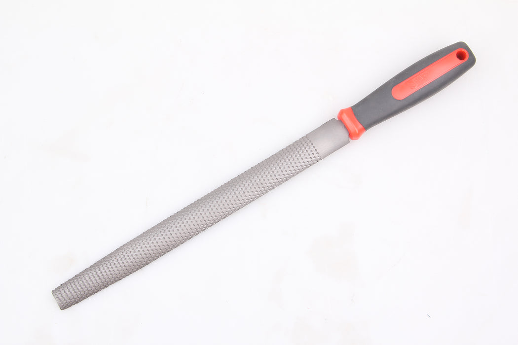 Half Round Wood File With Softgrip Handle