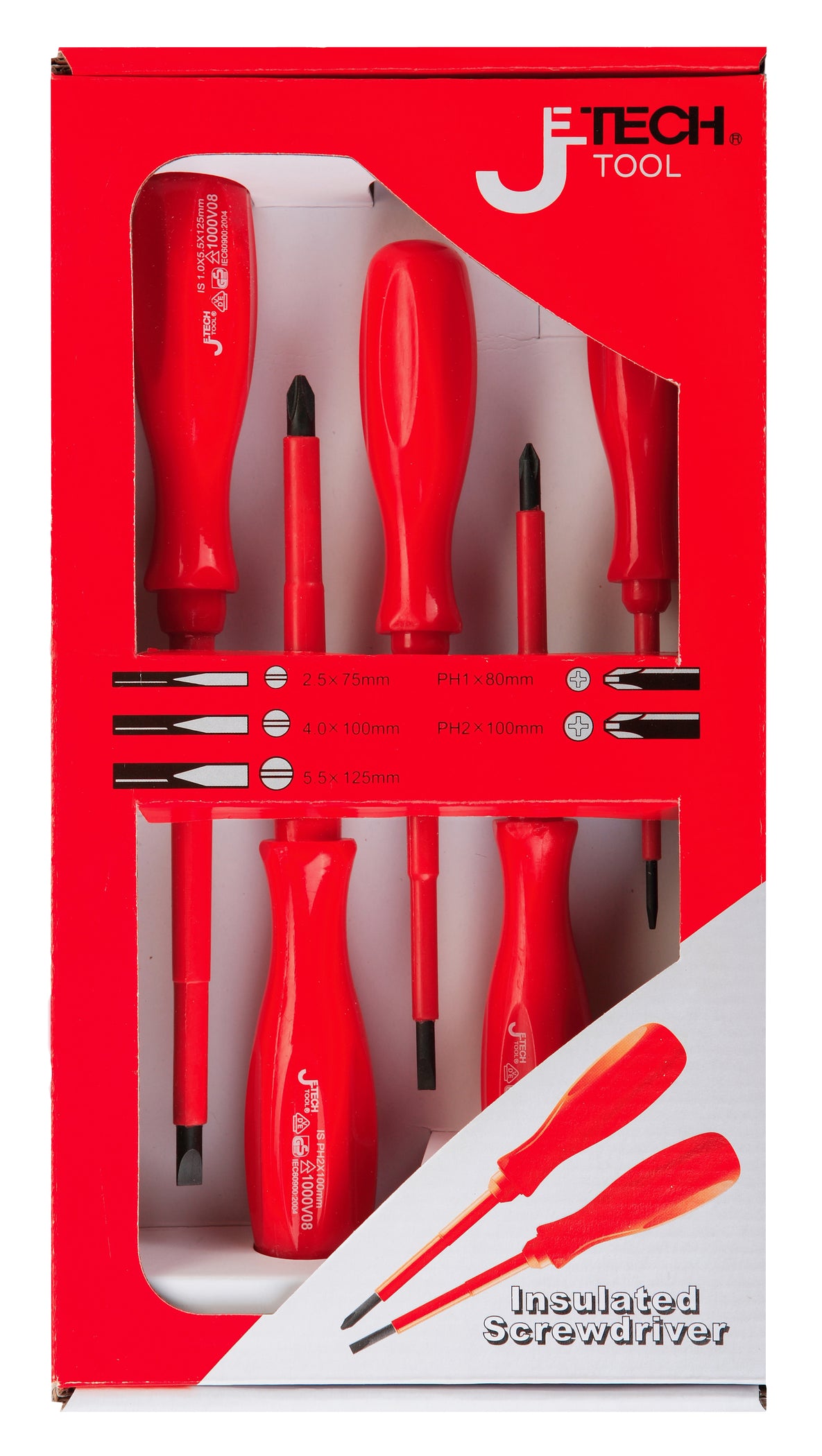 Insulated Screwdriver Set 5-Piece — Jetech Tools