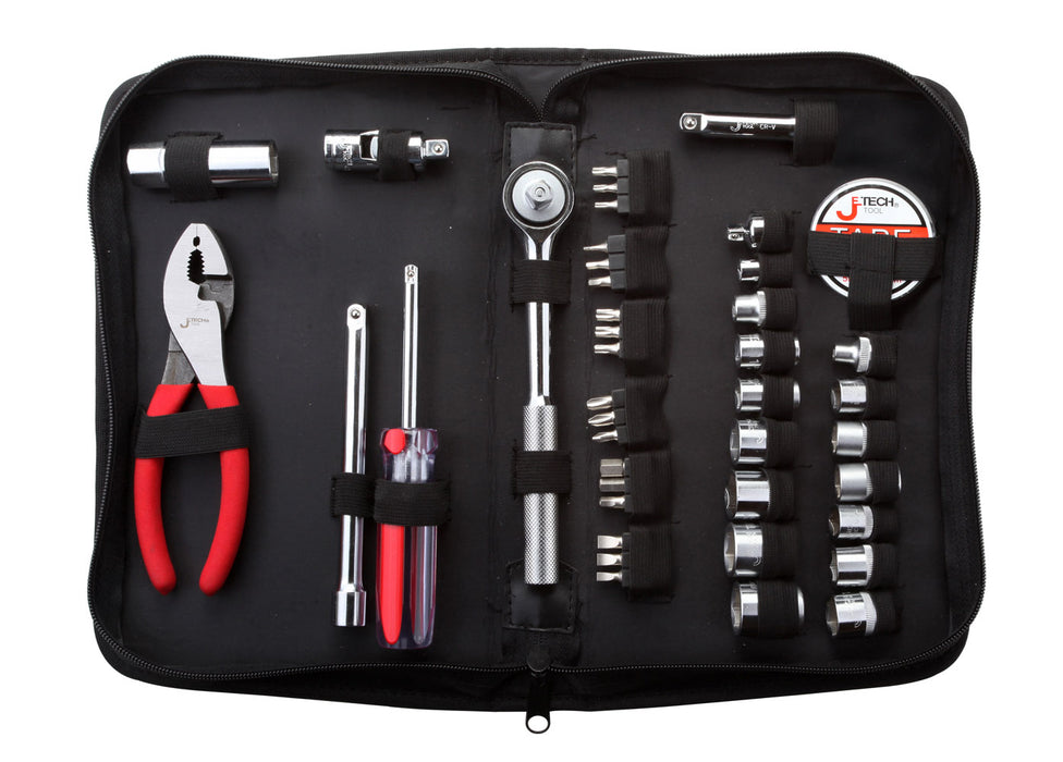 Vehicle Tool Set in Pouch 42-Piece