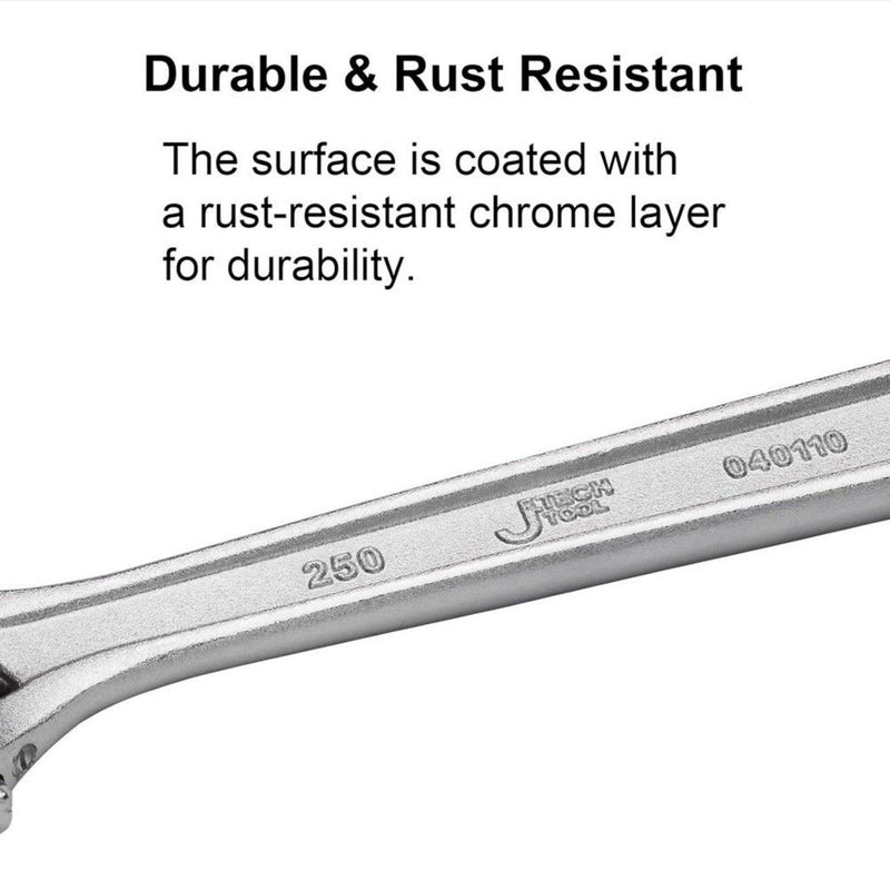 Adjustable Wrench 10-Inch Heavy-Duty