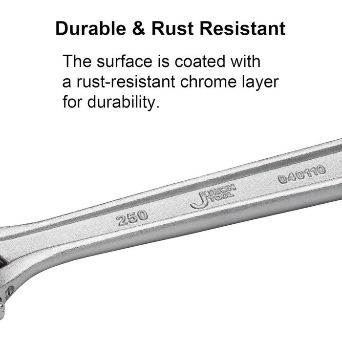 Adjustable Wrench, 10 Inch