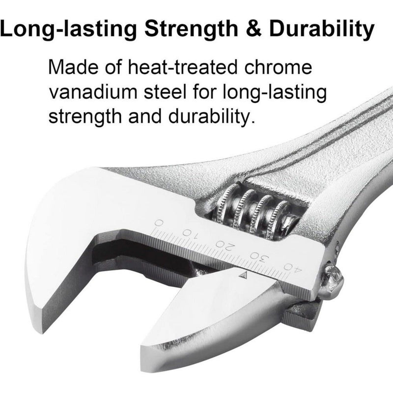 Adjustable Wrench, 12 Inch