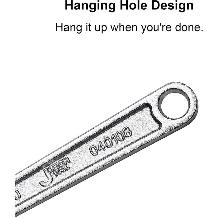 Adjustable Wrench, 8 Inch