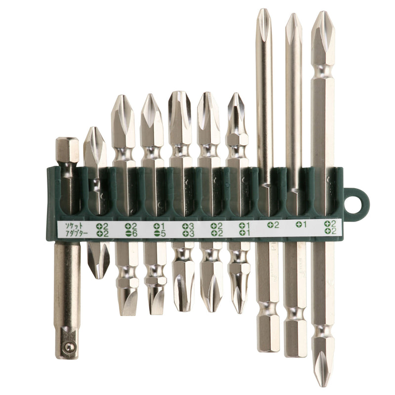 Double-Ended Screwdriver Bits 10-Piece
