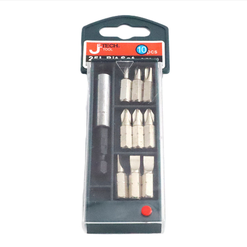 Screwdriver Bit Set 10-Piece