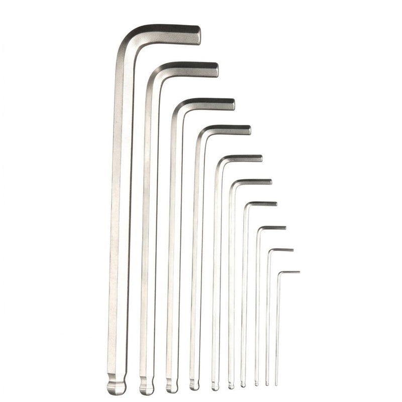 Hex Key Set 10-Piece Metric (1.5–12mm)