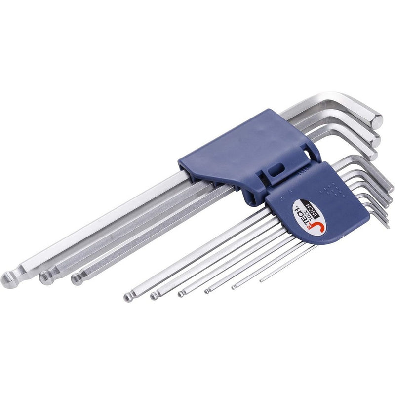 Allen Wrenches Ball End Long Hex Key Set Metric (9-Piece, 1.5-10mm)