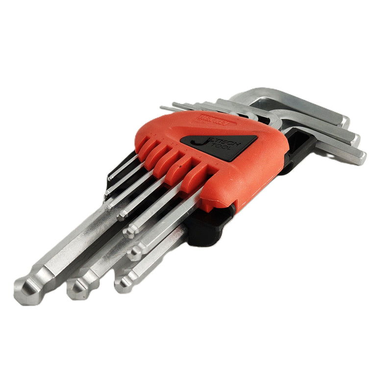Hex Key Set 9-Piece Metric (1.5–10mm)