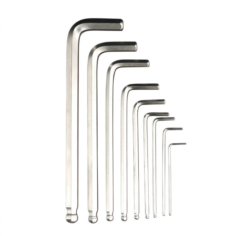 Hex Key Set 9-Piece Metric (1.5–10mm)