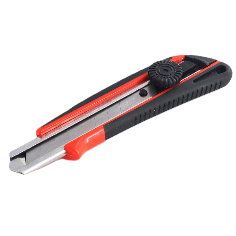 Utility Knife With Wheel Lock 18mm Red