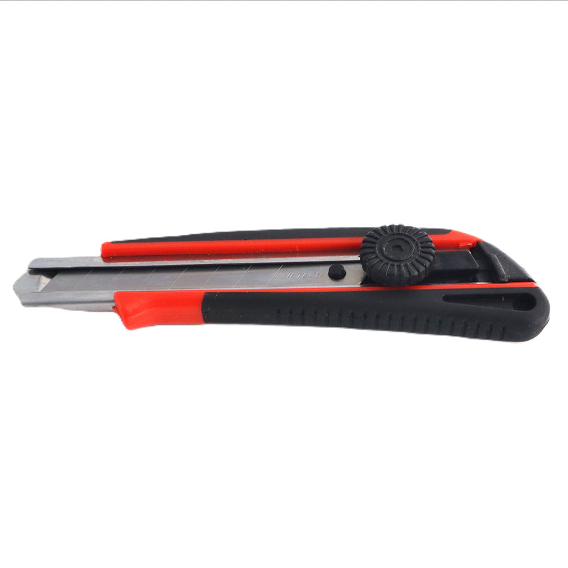 Utility Knife With Wheel Lock 18mm Red