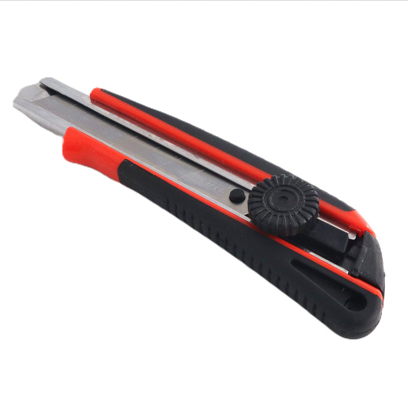 Utility Knife With Wheel Lock 18mm Red