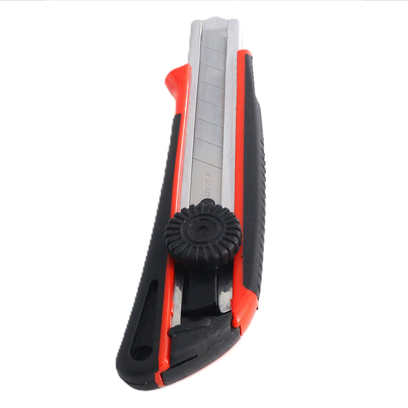 Utility Knife With Wheel Lock 18mm Red