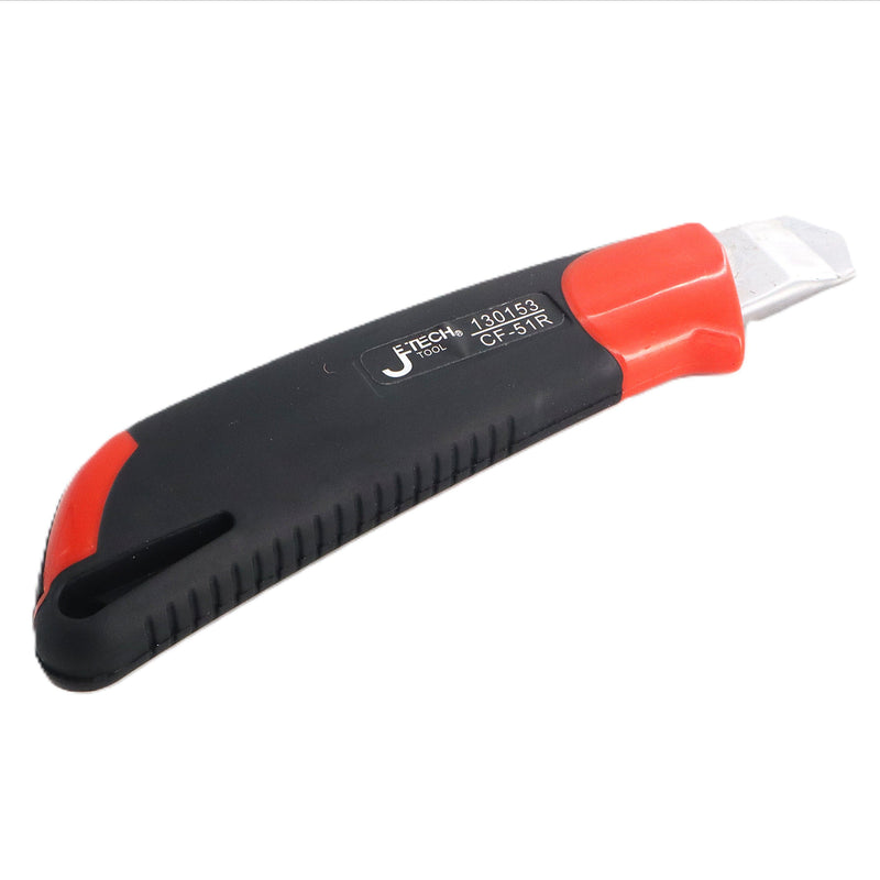 Utility Knife With Wheel Lock 18mm Red