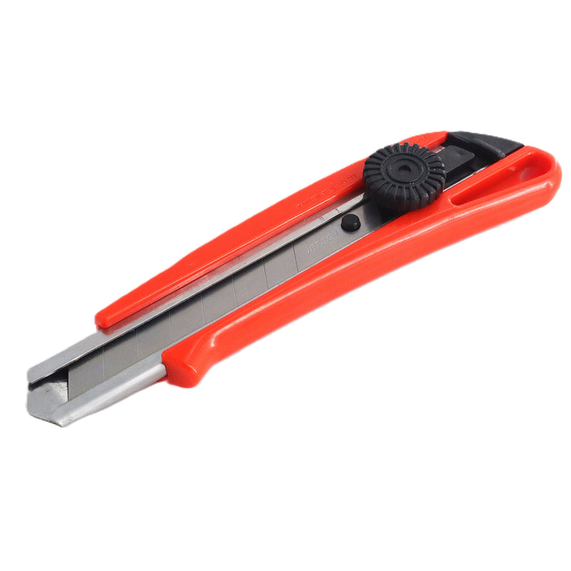 Utility Knife 18mm Auto Lock Red