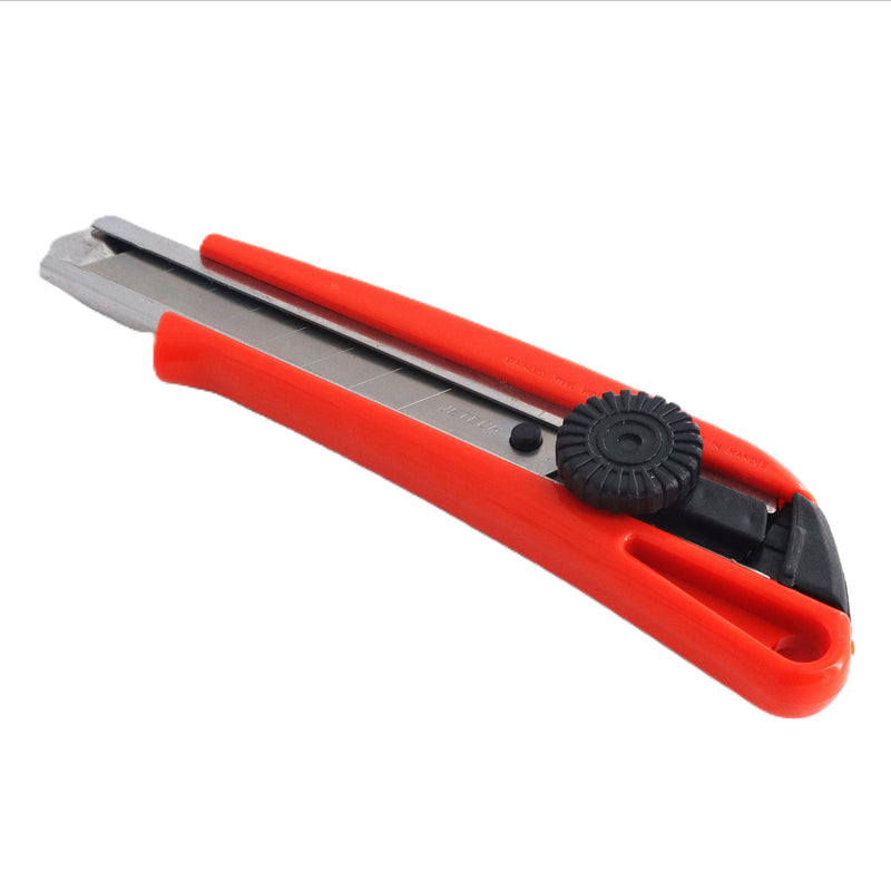 Utility Knife 18mm Auto Lock Red