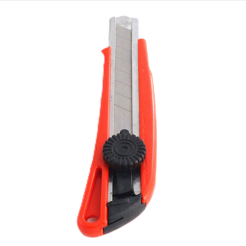 Utility Knife 18mm Auto Lock Red